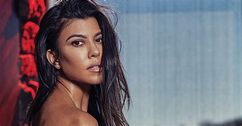 kourtney kardashian nude|Kourtney Kardashian poses nude for GQ Mexico in sexy new cover shoot